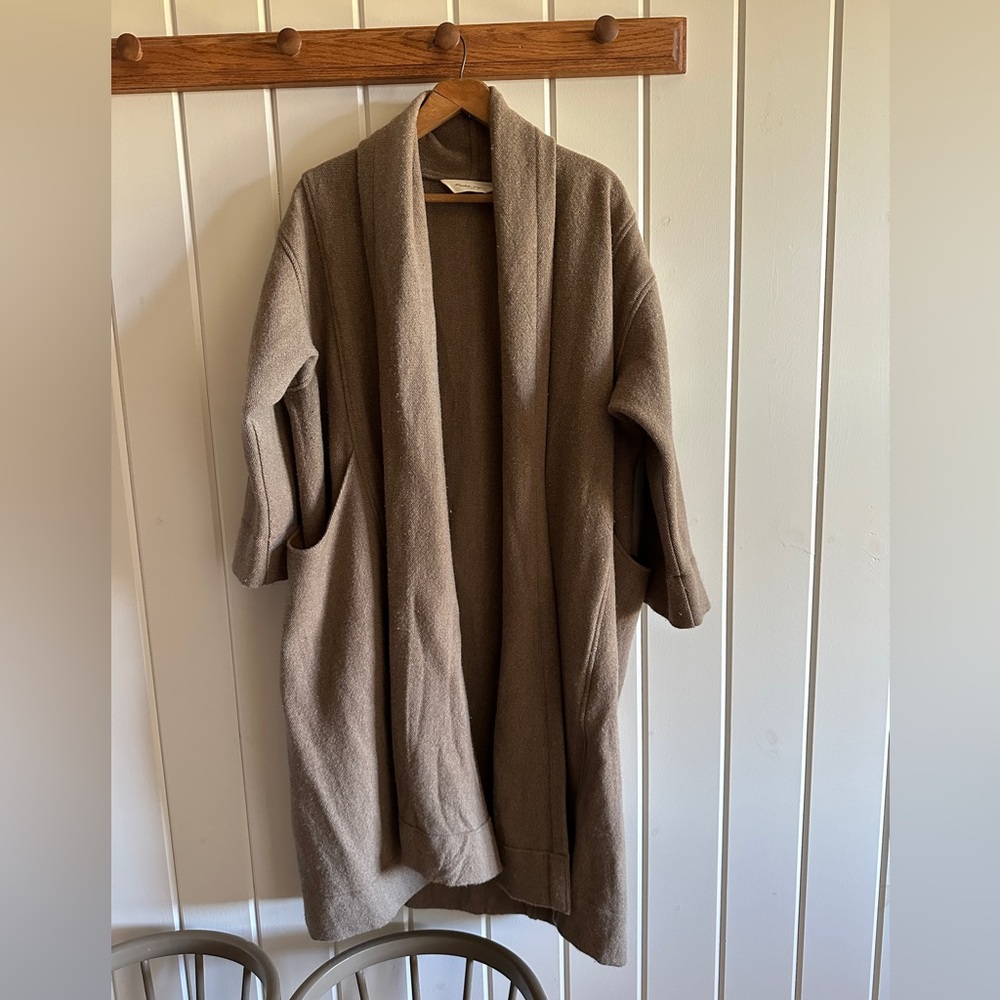 Elizabeth Suzann Clyde Trench in wool